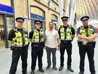 London Study abroad police